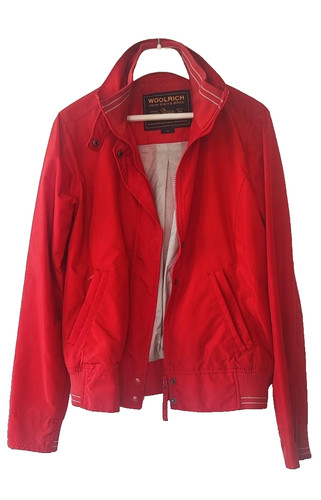 Giubbino woolrich rosso donna - giubbino,