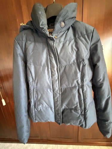 Giacca parka woolrich blu - parka,